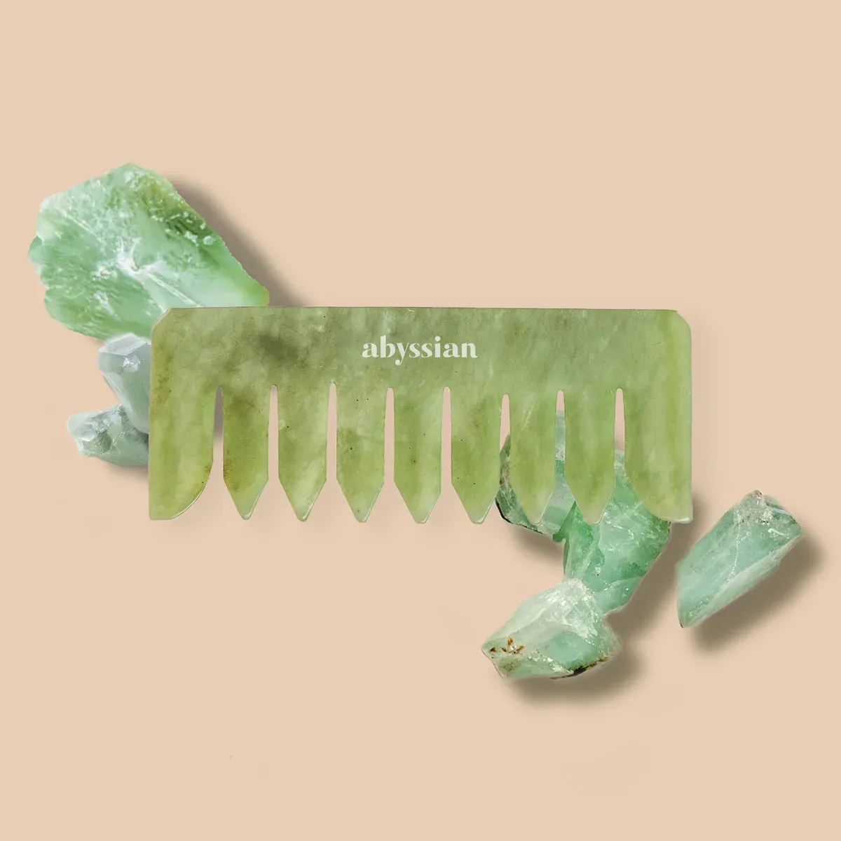 Abyssian Crystal Jade Soothing Comb