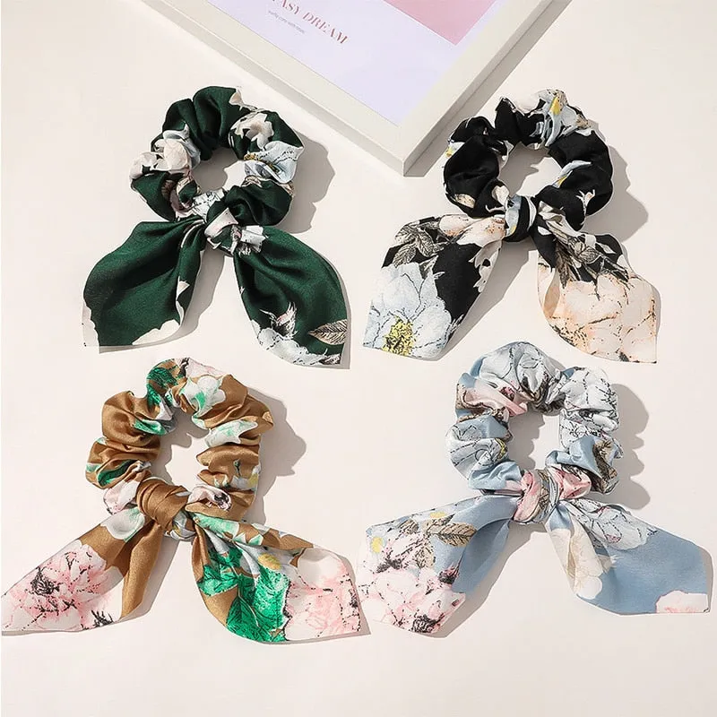 Chiffon Hair Scrunchies