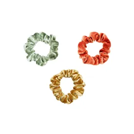 Citrus Velvet Scrunchies 3-Pack