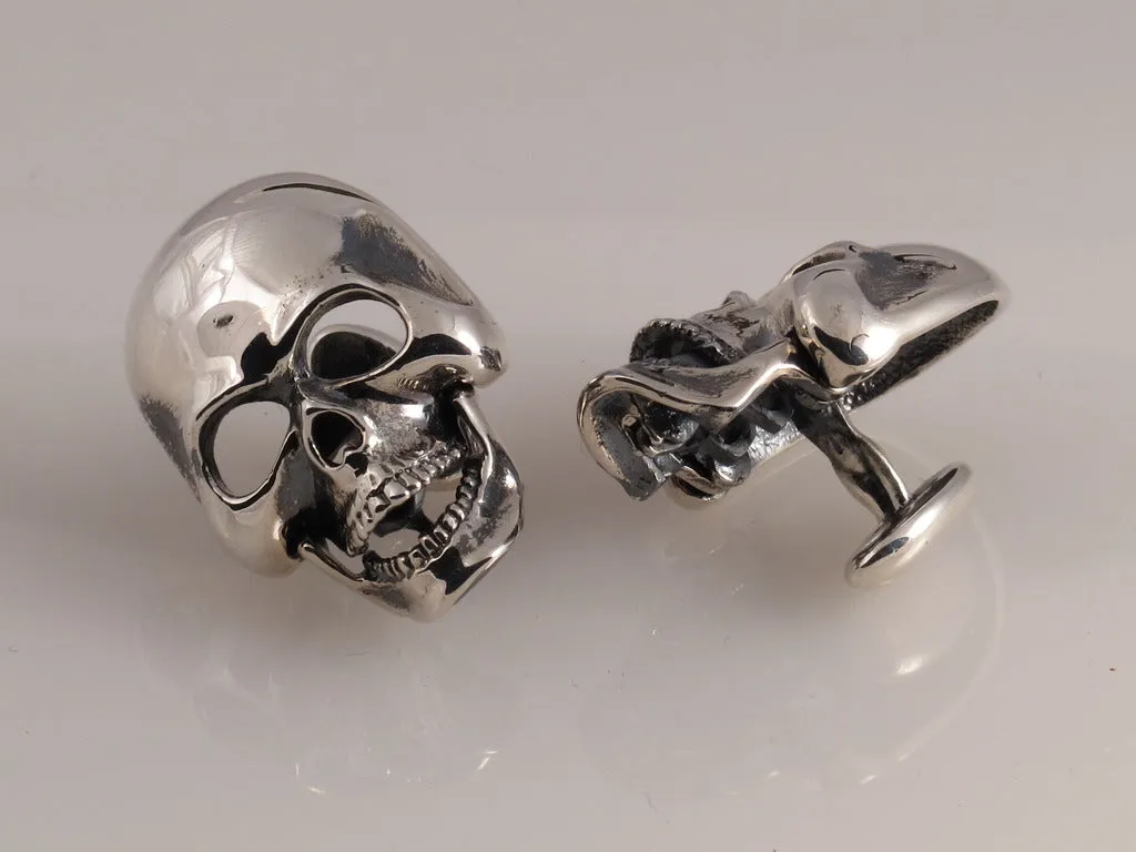 #DC-03 Large Skull Cuff Link