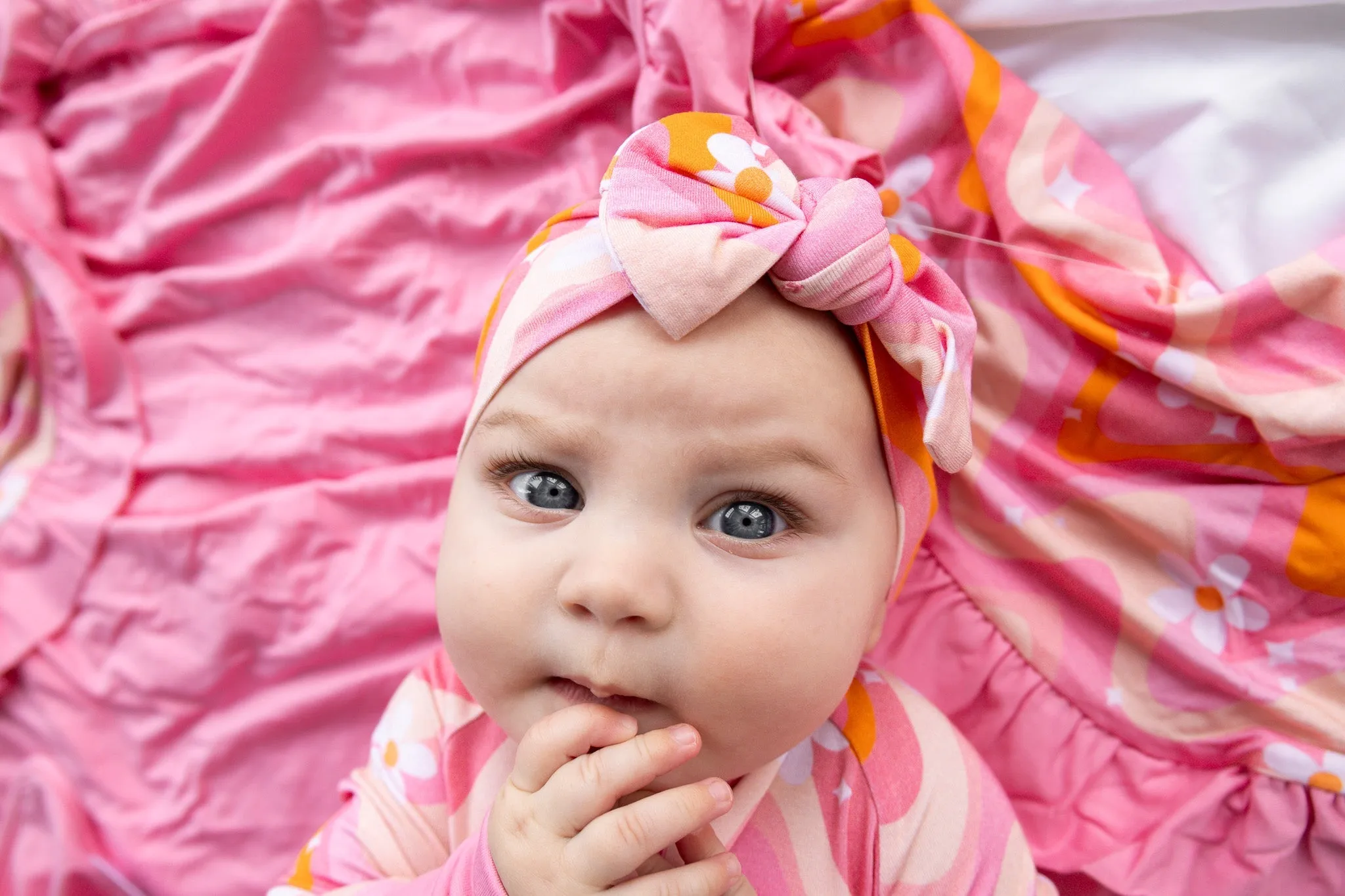 Groovy Floral Dream Bow