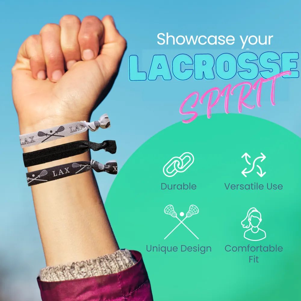 Lacrosse Hair Ties