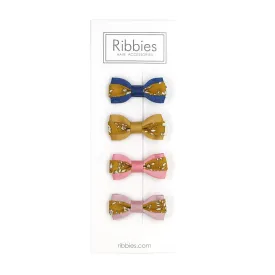 Set of 4 Liberty Bows - Capel Mustard