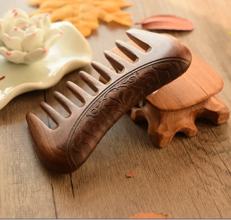 Wood Comb Super Wide Hair tooth