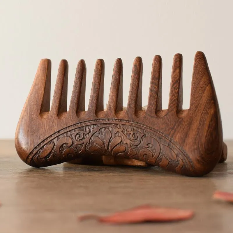 Wood Comb Super Wide Hair tooth