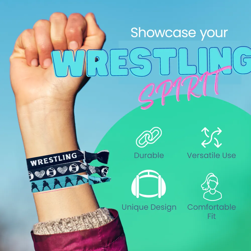 Wrestling Hair Ties